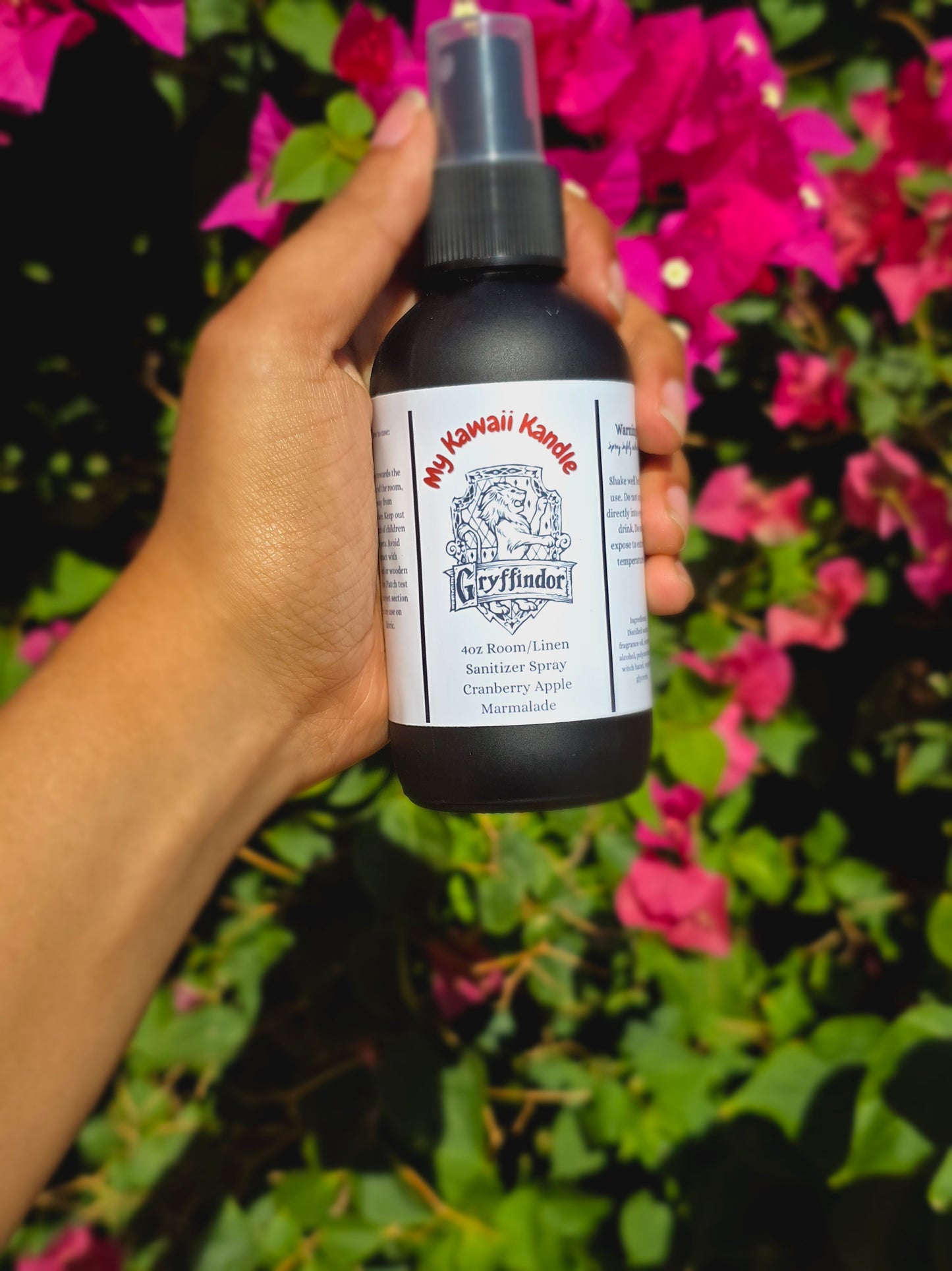 4oz Room, Linen, Sanitizer Spray