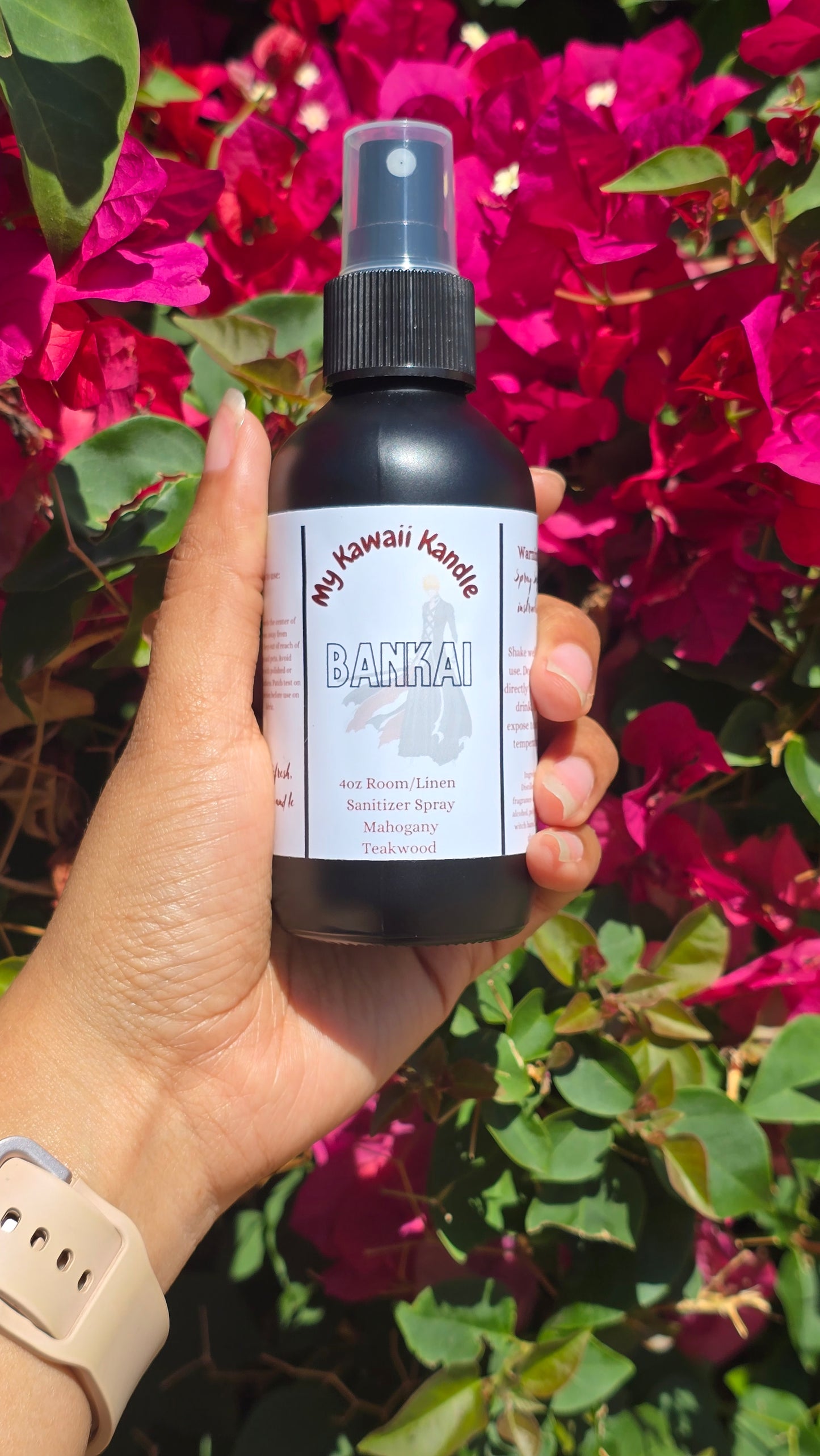 4oz Room, Linen, Sanitizer Spray