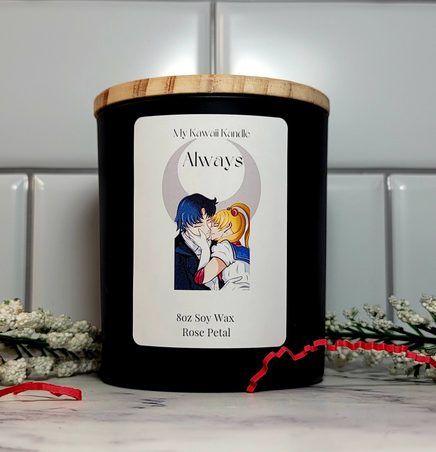 "Love You" Anime Candles