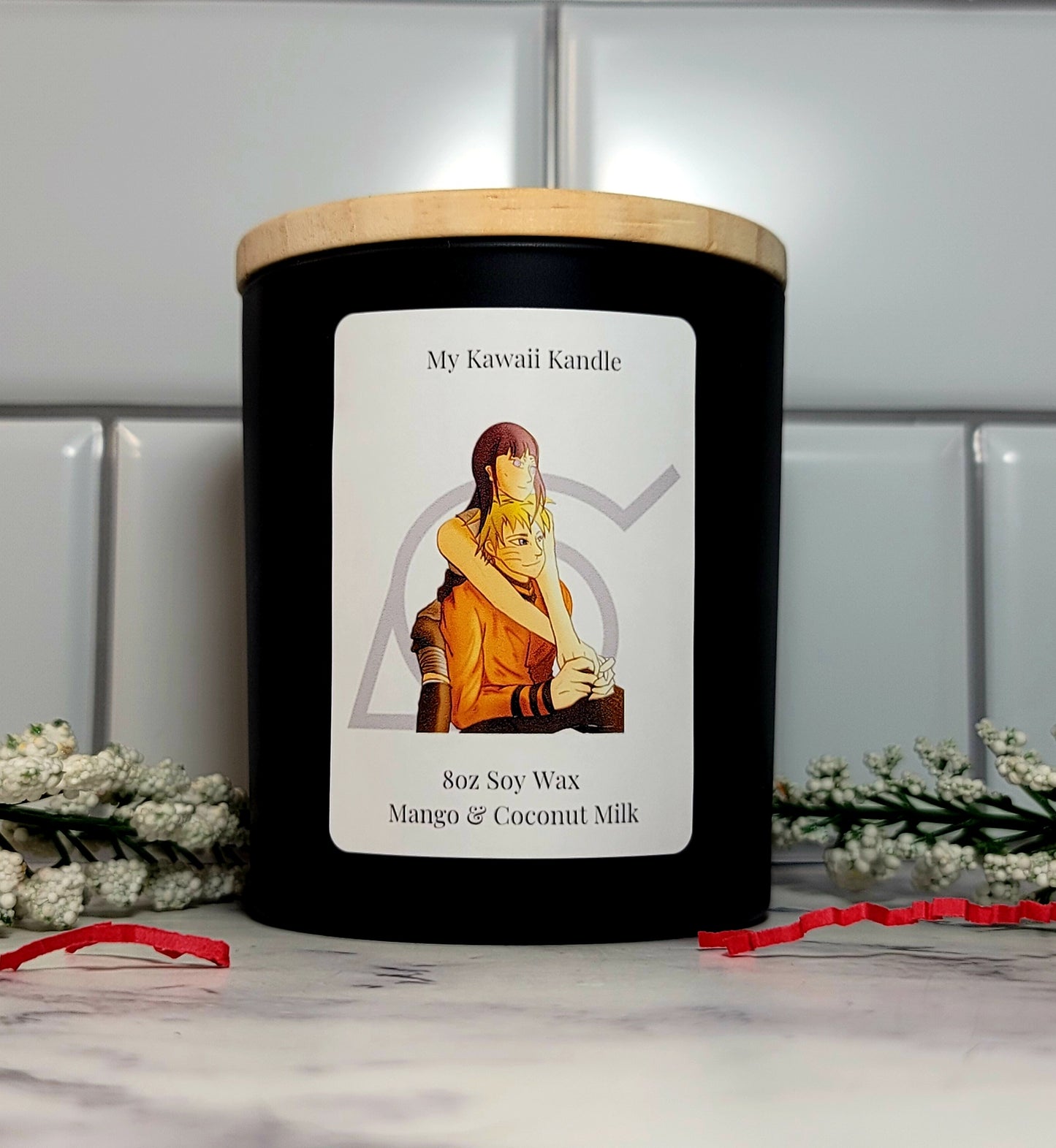 "Love You" Anime Candles