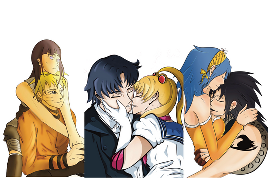 "Love You" Anime Candles