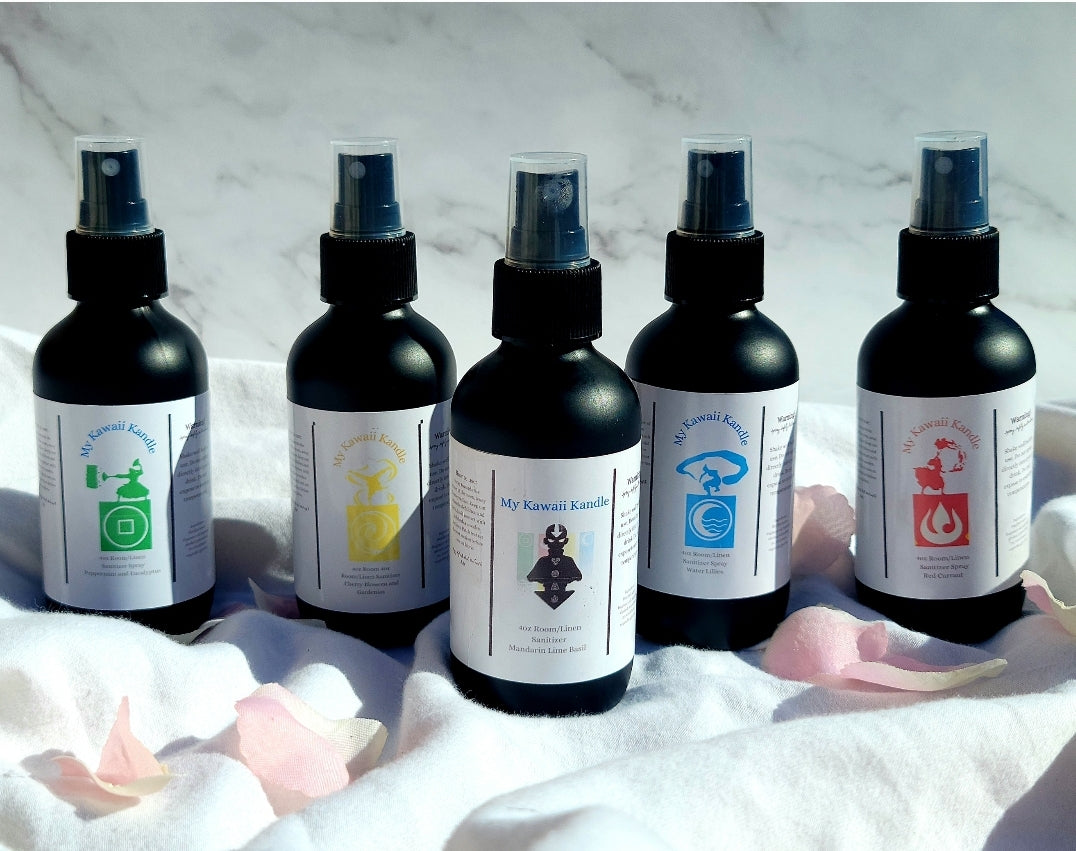 4oz Room, Linen, Sanitizer Spray