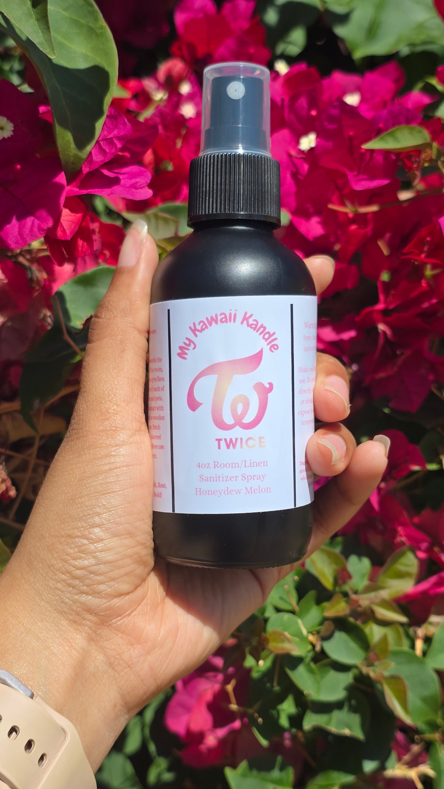 4oz Room, Linen, Sanitizer Spray
