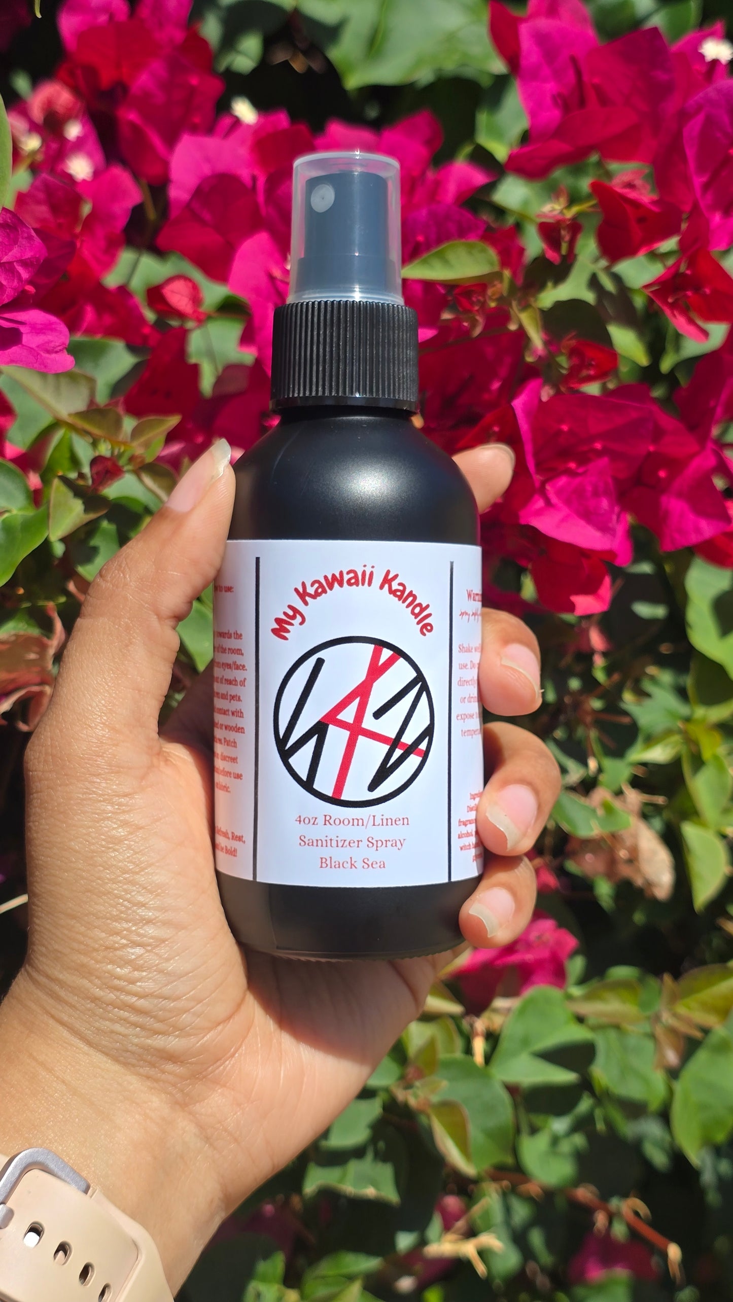 4oz Room, Linen, Sanitizer Spray
